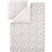 LIVARNO® Parure de lit en flanelle ou parure de lit réversible en flanelle, 240 x 220 cm (Motif floral taupe)