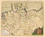 Historische Verlag Rockstuhl Historische Landkarte und Postkarte: KÖNIGREICH PREUSSEN 1701