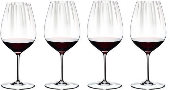Riedel Performance Cabernet/Merlot Wijnglazen Set - 4 Stuks - 834 ml