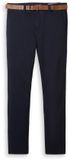 Tom Tailor Denim Slim-fit chino met riem - Maat 36/32 - Sky Captain Blue