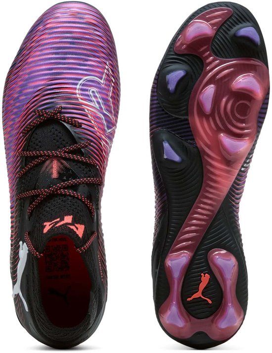 Puma Future 8 Ultimate FG Voetbalschoenen Zwart Maat 40 - Unisex