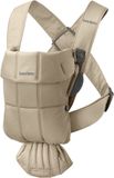 BabyBjörn Draagzak Mini - Geweven - Beige