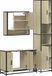 Maison Exclusive - Ensemble de meubles de salle de bain 3 pièces en bois composite chêne Sonoma