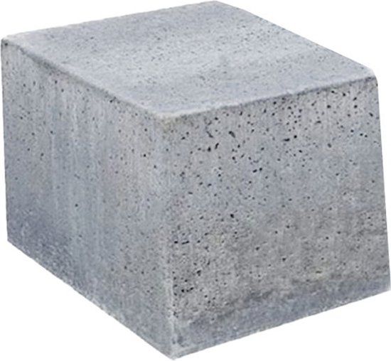 Merkloos Gardenlux Zitelement grijs 50 x 50 x 50 cm prijs per stuk