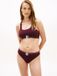 Tommy Hilfiger Dames Slips Katoen/Polyamide/Elastaan XS Bourgogne