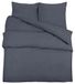 Antraciet Microvezel Beddengoedset 135 x 200 cm