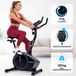 Urbogym ARGO BLUE Hometrainer - Vélo de fitness magnétique - 8 niveaux de résistance - Volant d'inertie 6 kg - Max. 130 kg - Bleu