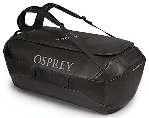 Osprey Europe Osprey Unisex - Volwassen Transporter 120 Duffel Bag, Zwart, O/S