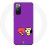 Maniacase Hoesje voor Samsung Galaxy S20 FE BTS Bangtan Sonyeondan BT21 Tata V Chimmy Jimin
