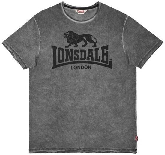 Lonsdale London GAINFORD Heren T-shirt - antraciet - M