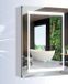 Miroir de salle de bain 50x70 cm, avec luminosité réglable et fonction anti-buée