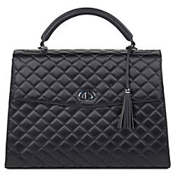 Socha Laptoptas Audrey Diamond 40 x 12 x 28,5 cm Zwart Zwart