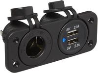 ProPlus Inbouwkit met dubbele USB-poort - 2 x 2100mA - 12/24V