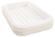 INTEX Opblaasbaar reisbed voor kinderen, 1 persoon, 66811NP, met pomp en tas, 107 x 168 x 25 cm, beige met sterrenmotief, 3-6 jaar