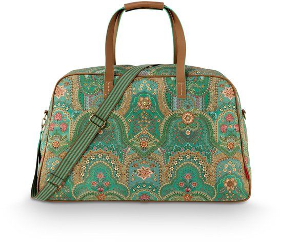 Pip Studio Tovy Weekendtas Dames Reistas Jabali Groen