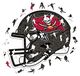 Puzzle en bois NFL-casque Tampa Bay Buccaneers, 500 pièces, grand format