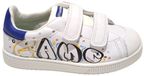 Titanitos Kindertrainers U750 Joselu Blanco Synthetisch/Textiel Unisex Klittenband Harde zool Natuurlijk rubber 35 Lente/Zomer 2024