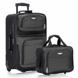 Travel Select Amsterdam Uitbreidbare Rolling Rechtopstaande Bagage, Grijs, Eén maat