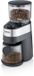 SEVERIN Moulin à café professionnel SEVERIN KM 3880, 140 W, 30 positions de mouture, pour un maximum de 12 tasses - Noir/acier inoxydable brossé