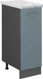 Vicco R-Line Apotheekkast – 30 cm WB Marmer Blauw-grijs