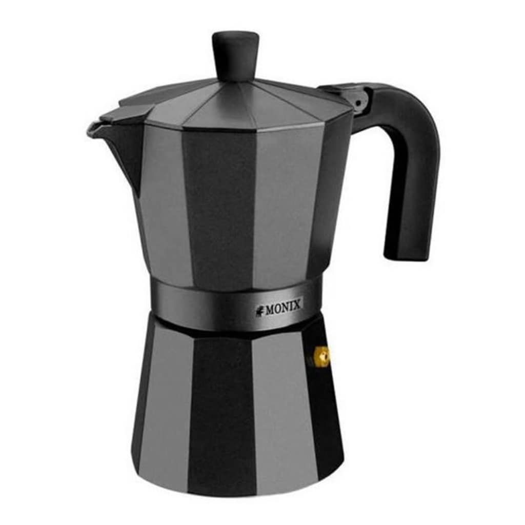 Monix M640009 - Italiaanse Koffiepot - 9 kopjes - Aluminium