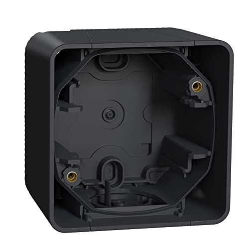 Schneider Electric Mureva Styl Opbouwbehuizing 1-voudig Antraciet MUR37911