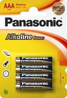 Panasonic LR03APB/4BP - AAA Alkaline Batterijen - 4 stuks