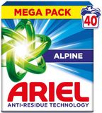 Ariel Alpine Waspoeder 2,2 kg – 40 Wasbeurten – Anti-Residu Technologie – Vlekverwijdering in 1 Wasbeurt