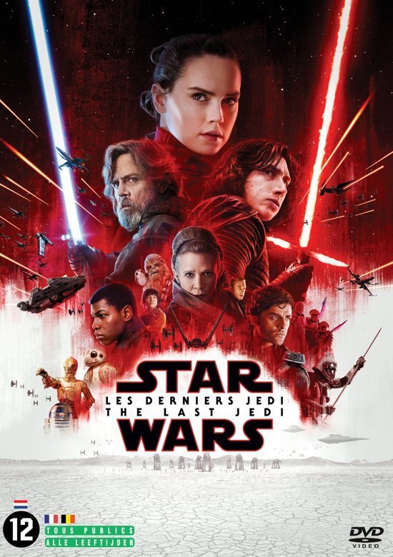 - Star Wars: The Last Jedi dvd