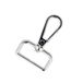 VELOX Mosquetón Anilla Rectangular Zamak Níquel 26 Mm. 5u. uniseks-volwassene Beurs