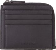 VALENTINO Mandrin Card Case Nero Zwart Leren Kaarthoes