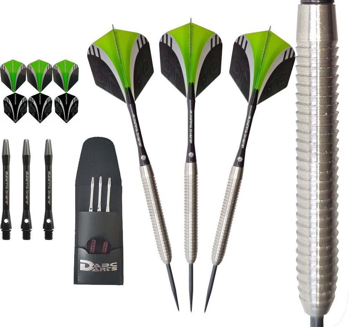 ABC Darts - Professionele Dartpijlen - Sharkgrip Savage - 25 gram