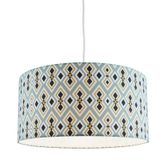 Theluz 564/40AZ Plafondlamp Blauw E27 LED 20W 40cm
