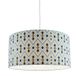 Theluz 564/40AZ Plafondlamp Blauw E27 LED 20W 40cm