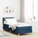 Maison Exclusive - Boxspring avec matelas et tête de lit, bleu, 80 x 200 cm, textile