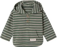 Vertbaudet Gestreept T-shirt met capuchon jongensbaby