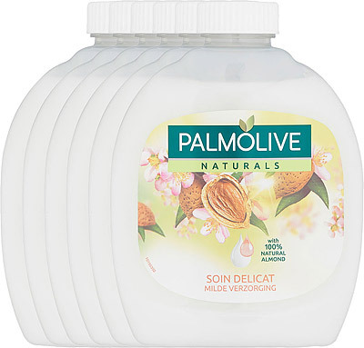 Palmolive Zeep Vloeibaar Amandel Navulling Voordeelverpakking