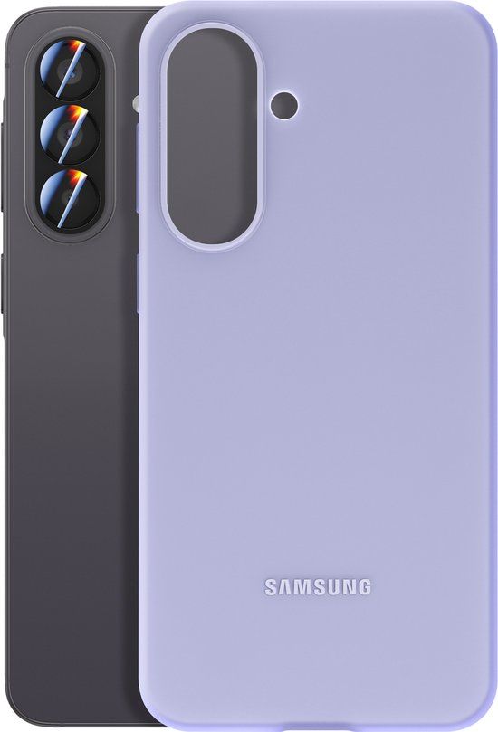 Samsung Galaxy A37 Hoesje - Silicone Case - Light Violet