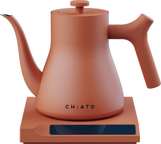 CHiATO flowPLAY Classic Elektrische waterkoker, 0,6 l - Terracotta