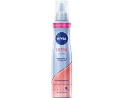 NIVEA Haarmousse Ultra Strong - 3 x 150 ml - Voordeelverpakking
