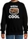 Bellatio Decorations Shoppartners Bv Dieren vogels sweater zwart kinderen - birds are serious cool trui jongens/ meisjes - cadeau appelvink vogel/ vogels liefhebber - kinderkleding / kleding 152/164