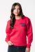 Colourful Rebel Logo Wave Relaxed Sweat Rouge L