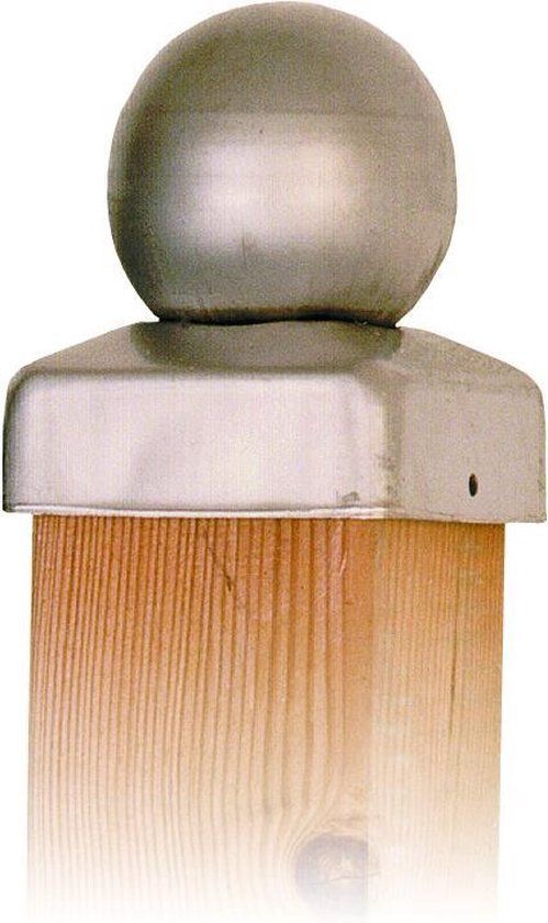 Intergard Paalornament bol RVS 71x71mm