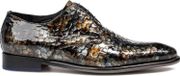 Floris van Bommel DE STAPPER 63.04 Chaussures habillées pour hommes Lacets Métalliques Taille 41.5