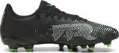 PUMA FUTURE 8 PLAY FG/AG Unisex Sportschoenen - PUMA Black-Cool Light Gray-Fluo Green