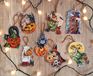 Leti Stitch Borduurpakket Halloween (8 stuks) met plastic stramien
