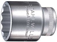 Stahlwille 50 A 1 1/2 03410064 Dubbel zeskant Dopsleutelinzetstuk 1 1/2 1/2 (12.5 mm)