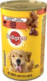 Pedigree Adult Hondenvoer in Gelei Rundvlees 24x400g