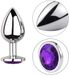 CHPN BunnyTail - Buttplug - Zilver/Paars