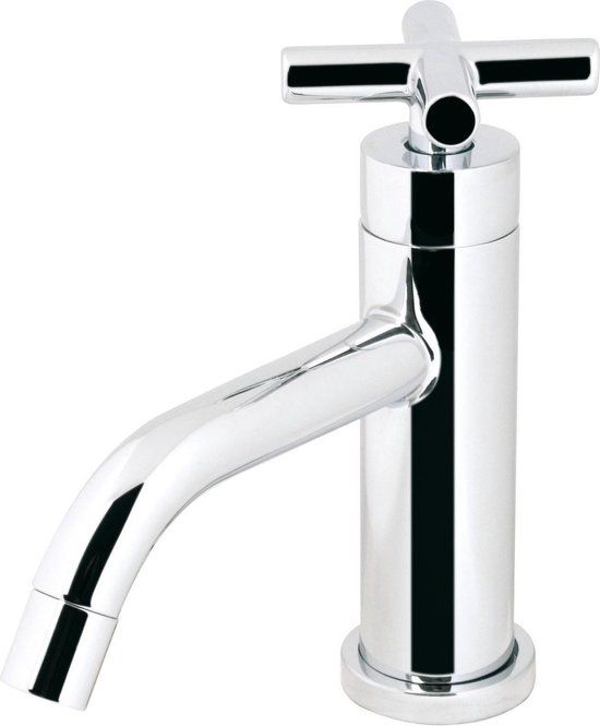 Plieger Cross Fonteinkraan - Klassiek - Zilver